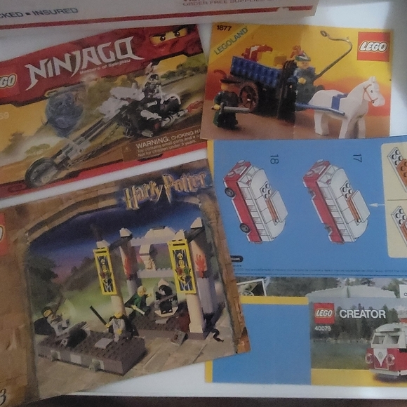 Lego Manual Lot bulk L2 can not be bundled - Picture 4 of 12